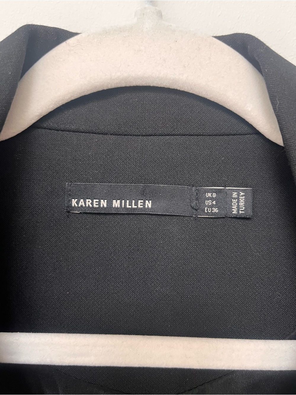 Karen Millen Black Peplum Pencil Dress - Picture 2 of 7